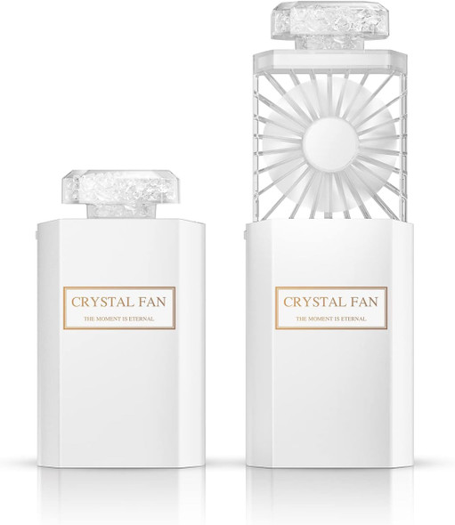 Handheld Fan With Crystal Stones, Mini Personal Fan Quiet Retractable, Cooling Portable Fan Rechargeable 3 Speeds Mode, Lady Handheld Fan With Crystal Stones, Mini Personal Fan Quiet Retractable, Cooling Portable Fan Rechargeable 3 Speeds Mode, Lady
