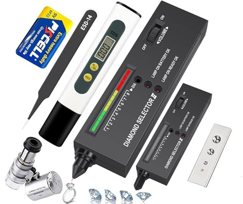 Uver High Accuracy Professional Diamond Tester Pen Diamond Tester Professional Jewelry Diamond