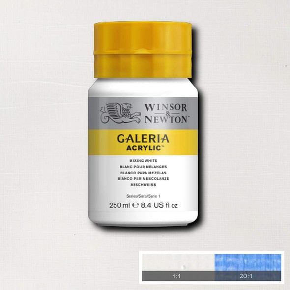 Winsor and Newton Galeria Acrylic Paint 250Ml White
