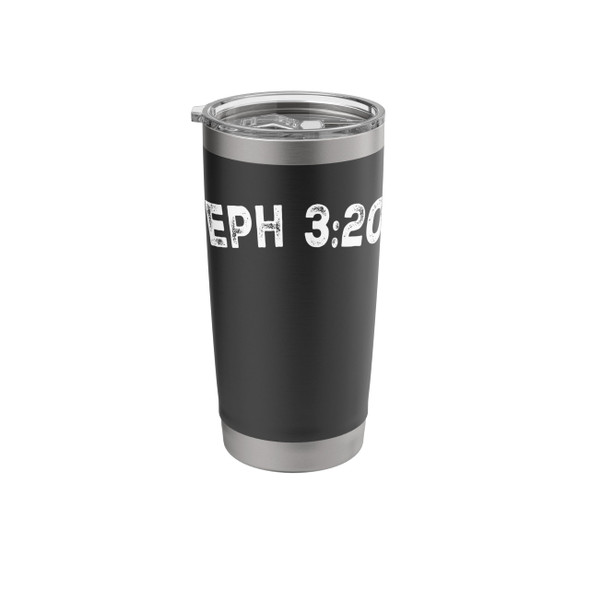Eph 3:20 Style 3:20 Stainless Steel Insulated Tumbler Stainless Steel