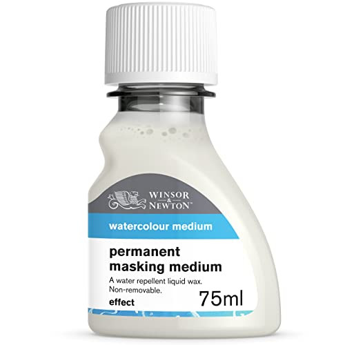 Winsor and Newton Watercolor Medium Permanent Masking Medium (2.5Oz) Bottle 75Ml