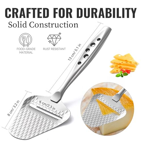 Alikitcn Premium Cheese Slicer Stainless Steel