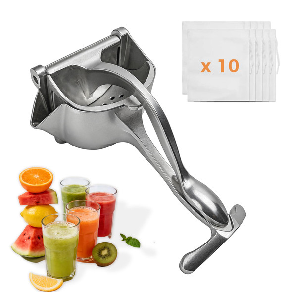 Sniqafo Hand Fruit Juice Squeezer Handheld Aluminum Alloy
