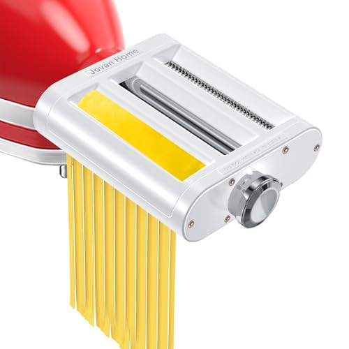 Jovan Home Pasta Maker Attachment 3 In For Kitchenaid Stand Mixers Included Pasta 1 Set