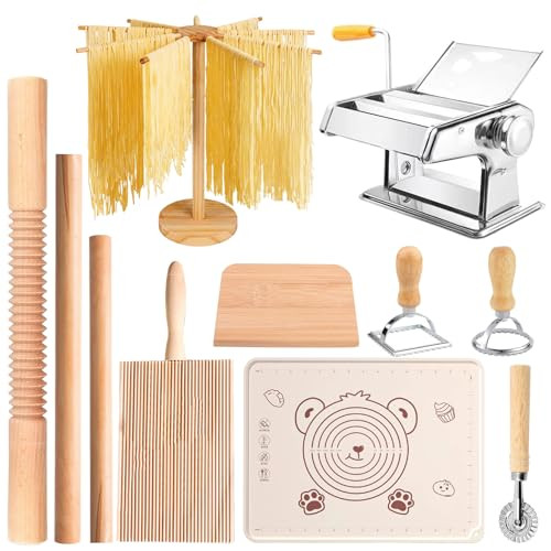 Intonly Pasta Making Tools Pasta Making Kit Includes Pasta Maker Machine 1