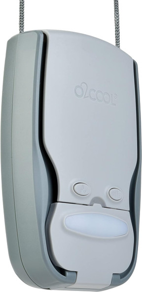 O2Cool Battery Powered Necklace Fan With Led Light, Lanyard, For Personal Cooling And Safety O2Cool Battery Powered Necklace Fan With Led Light, Lanyard, For Personal Cooling And Safety