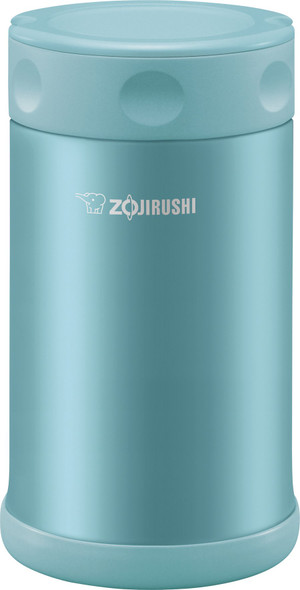 Zojirushi Stainless Steel Food Jar Aqua Blue 25 Oz Stainless Steel