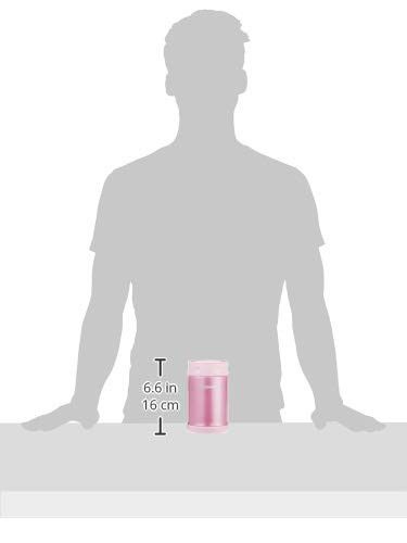 Zojirushi Stainless Steel Food Jar Medium Pink Stainless Steel