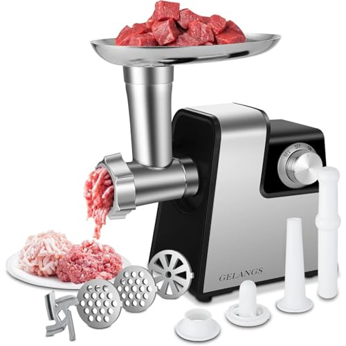 Gelangs Electric Meat Grinder 350W Stainless Steel