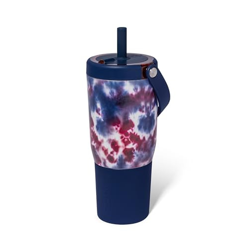 BruMate Resa 100% Leakproof Travel Tumbler W/Handle and Straw 25Oz Stainless Steel