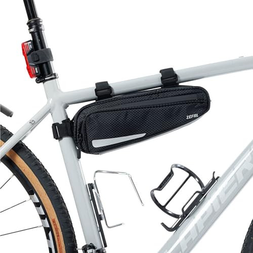 Zefal Unisex Z Pack Bike Frame Mounted Bag. Universal Black 1.7L Black