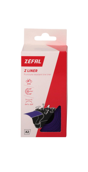Zefal Unisex's ZLiner Rim Tape Pair Multi 26/27.5/29 X (Purple 50Mm Purple