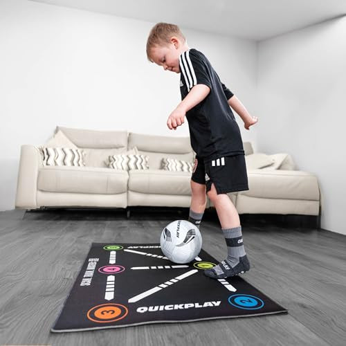 Quickplay Ball Mastery Skills Mat With Ecoach Training Video Access