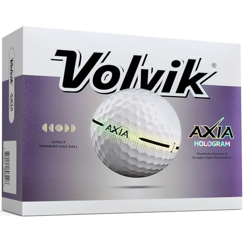 Volvik Axia Hologram Golf Balls