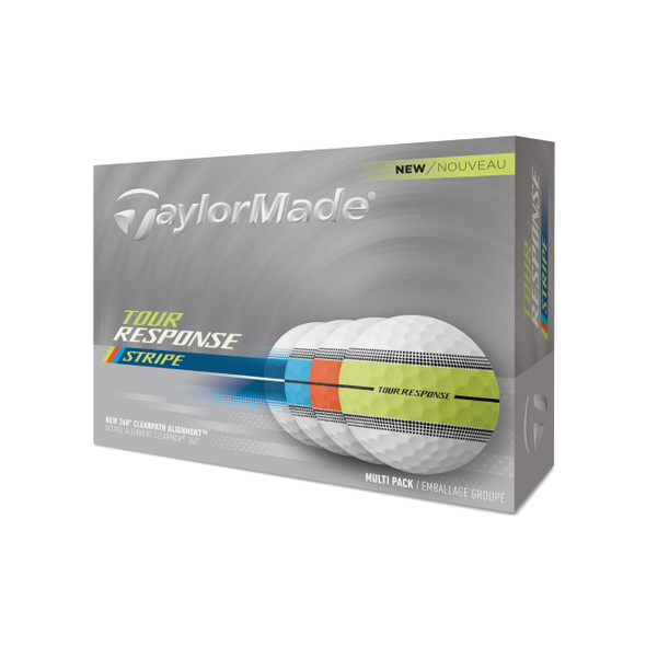 Taylormade Tour Response Stripe 25 Golfb'lle
