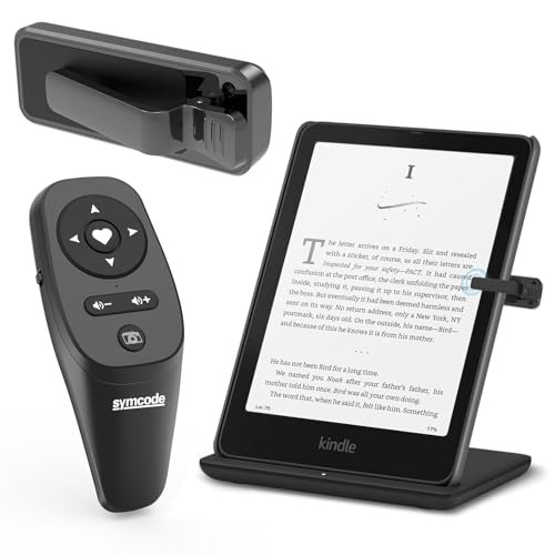 Symcode Rf Remote Control Page Turner For Kindle Paperwhite Scribe Accessories Page Black