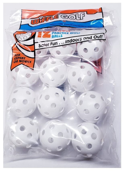 Wiffle Plastic Golf BallDz (Dzn