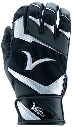 Victus Showtime Batting Glove Black Adult Large Black
