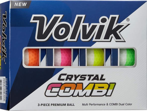 Volvik Crystal Combi Golf Balls By Volvik