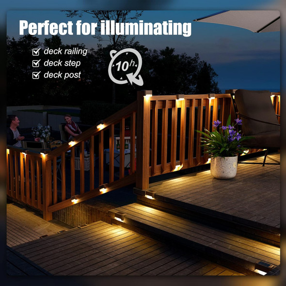 Solpex Solar Deck Lights Outdoor 16 Pack, Solar Step Lights Waterproof Led Solar Lights For Outdoor Stairs, Step , Fence, Yard Solpex Solar Deck Lights Outdoor 16 Pack, Solar Step Lights Waterproof Led Solar Lights For Outdoor Stairs, Step , Fence, Yard