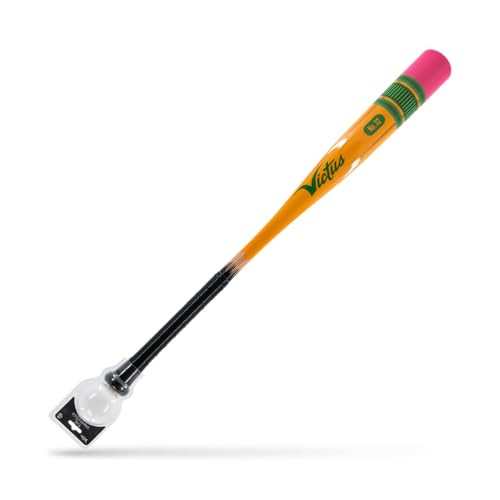 Victus Yardstick Plastic Baseball Bat For Kids With Custom Plastic Ball For