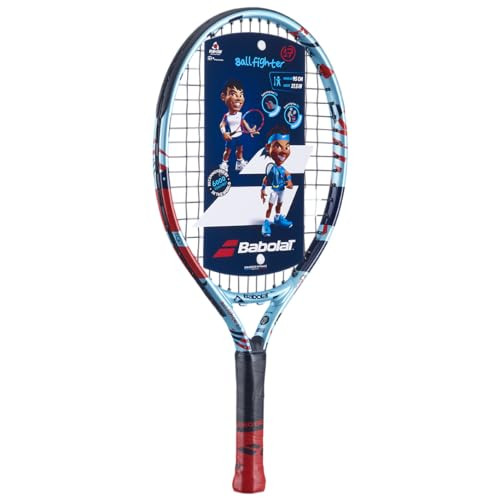 Babolat Ballfighter Junior Tennis Racquet (Blue/Red 17 Inch Blue
