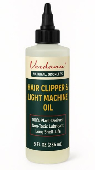 Verdana Hair Clipper and Trimmer Oil 8 Oz