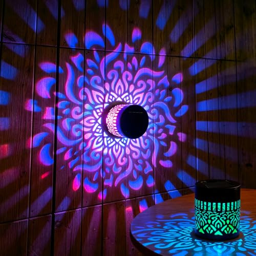 Uniqus Decorative Solar Mandala Lights