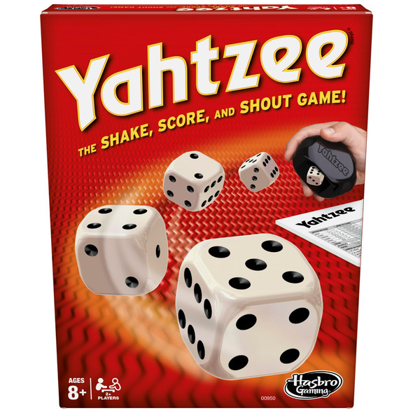 Yahtzee Hasbro Gaming Yahtzee Game FastPlaying Dice Games For Kids Teens And