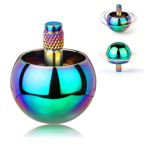 Atesson Inverted Spinning Fidget Spinner Metal Fidget Toys With HighSpeed Spinning For