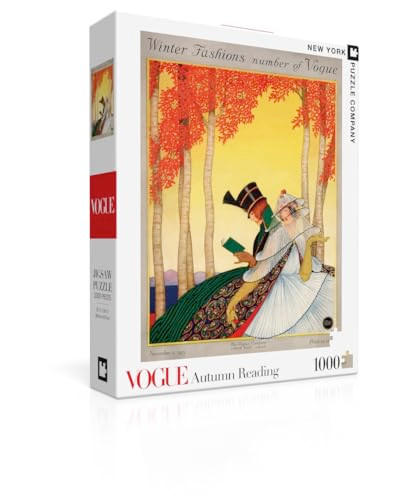 York Puzzle Company Vogue Magazine Autumn Reading 1000 Piece