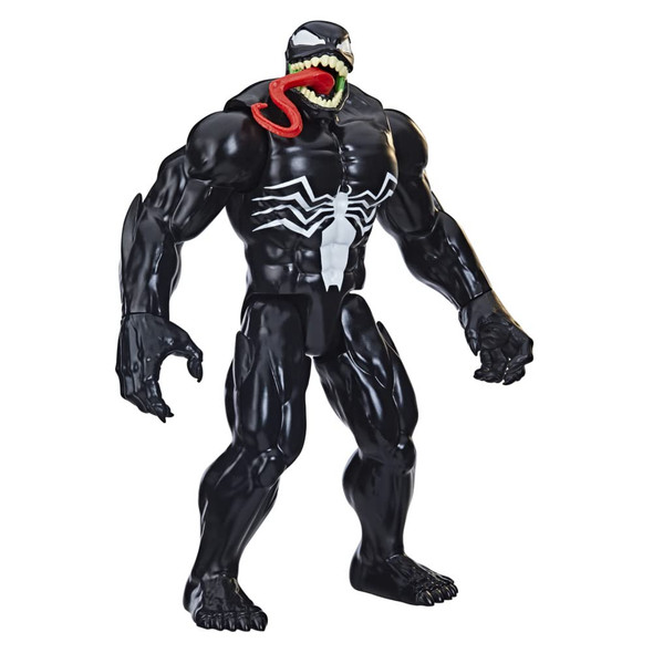 Marvel Titan Hero Series Deluxe Venom Toy 12InchScale Collectible Action Figure Kids