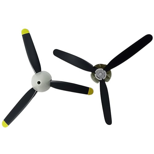 Jiafanrc 3Blade Propeller Set P7680505 For Volantexrc Rc Plane 7685 Spitfire Airplane 2Pcs