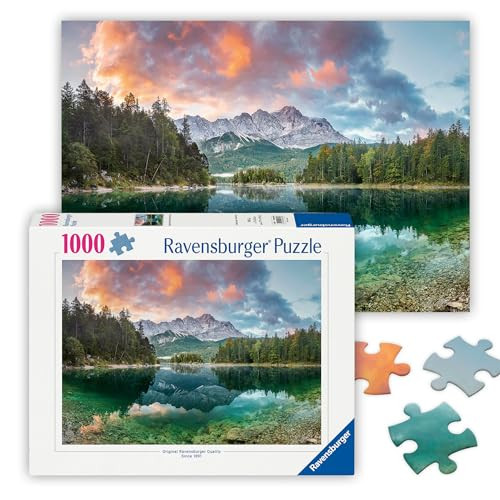 Ravensburger Eibsee Lake Germany 1000 Piece