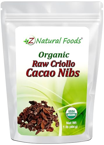 Z Natural Foods Premium Raw Organic Cacao Nibs 1 Lb