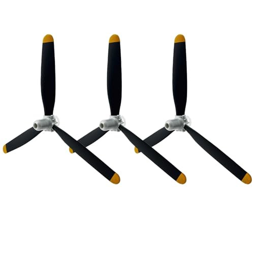 Rckuler 3Blade Propeller Compatible With Volantexrc Brushless F4U Corsair Rc Plane Spare 500Mm 3 Pcs