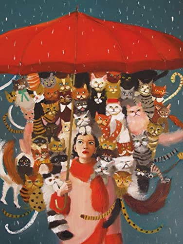 York Puzzle Company Janet Hill The Cat Countess 1000 Piece