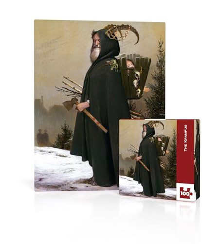 York Puzzle Company Bill Mayer The Krampus Mini 100 Piece