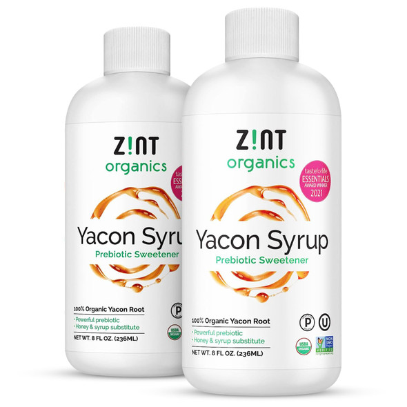Zint Organic Yacon Syrup 8 Fl Oz 2 Pack