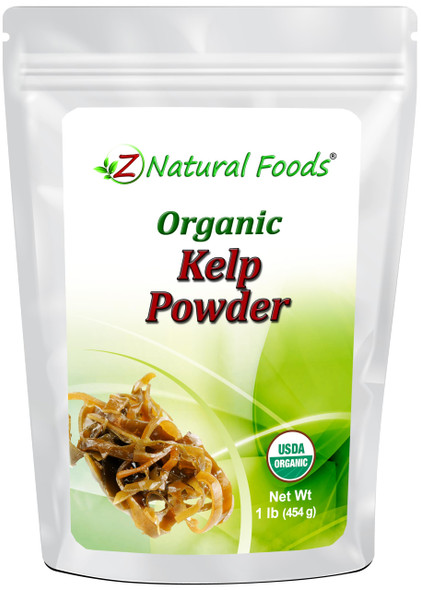 Z Natural Foods Organic Kelp Powder (Rockweed 1 Lb