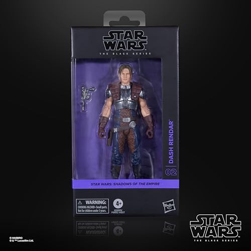 Hasbro Star Wars The Black Series Dash Rendar Shadows Of The Empire 6 Inch Black