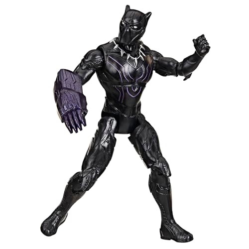 Marvel Avengers Venomversus Epic World Of Action AntiVenom Black Panther Figure and 10 Cm Black