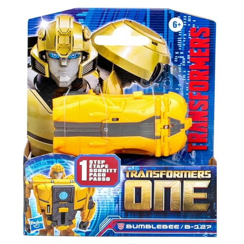 Hasbro Transformers One Cog Changer Bumblebee (B127) 4Inch Robot Action Figure Interactive