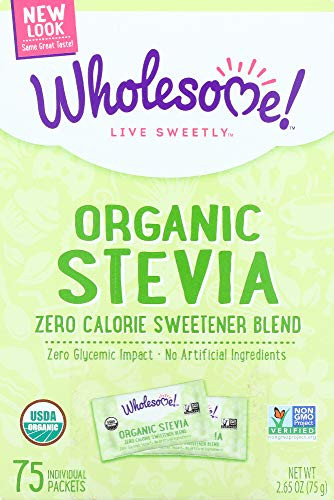 Wholesome Sweeteners Sweetener Stevia 75 Ct 6 Pack