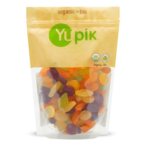 Yupik Organic Veggie Wine Gums GelatinFree GlutenFree Vegan NonGmo Natural Colors and 17.6 Oz 1.1 Lb