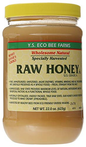 Y.S. Organic Bee Farms Ys Eco Bee Farms Raw Honey 22 Oz Pack Of 6