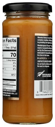 Wedderspoon 100% Raw Manuka Honey 11.5 Ounces