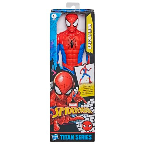 Marvel SpiderMan Titan Series Action Figure 12Inch Super Hero Toys For Kids 30 Cm
