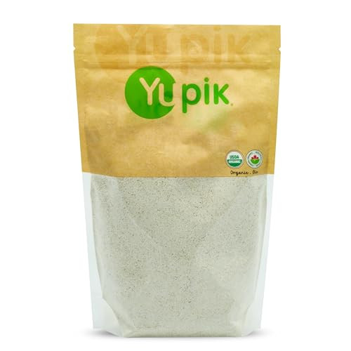 Yupik Organic Ground Buckwheat Flour Usda GlutenFree Raw Vegan Kosher NonGmo 35.2 Oz 2.2 Lb