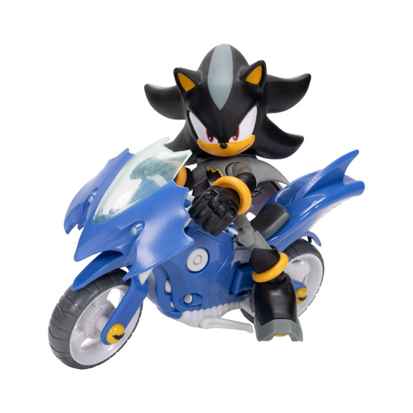 Sonic The Hedgehog Dc X Sonic Shadow As Batman and Batcycle Action Figure Set 13Cm